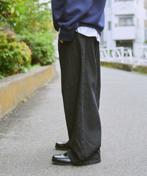 BROKEN BASE（ブロークンベース）の「バレルデニムパンツ（デニムパンツ・メンズ・インディゴブルー/ブラック・SMALL/MEDIUM/LARGE）」の19枚目の写真