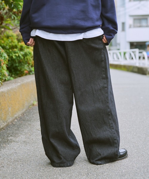 BROKEN BASE（ブロークンベース）の「バレルデニムパンツ（デニムパンツ・メンズ・インディゴブルー/ブラック・SMALL/MEDIUM/LARGE）」の20枚目の写真