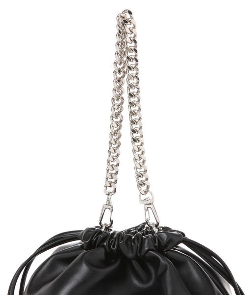 LAKOLE（ラコレ）の「チェーンハンドル2WAYショルダーバッグ / 253087（ショルダーバッグ・レディース・ライトブルー/ブラック/シルバー・FREE）」の9枚目の写真