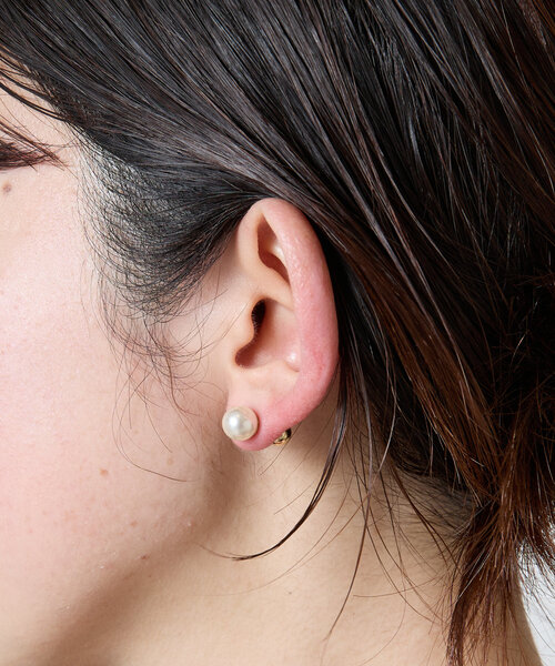 PAPILLONNER（パピヨネ）の「リバーシブルピアス（ピアス（両耳用）・レディース・シルバー/ゴールド・FREE）」の9枚目の写真