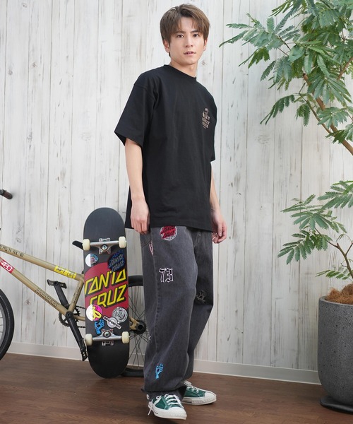 SANTA CRUZ(サンタクルーズ)の「【ムラサキスポーツ限定】SANTACRUZ/サンタクルーズ ロンパン デニム パッチジーンズ 刺繍 ユニセックス 502251501(デニムパンツ・メンズ・グリーン系その他/インディゴブルー/ブルー系その他/ブラック/ブラック系その他/ブルー・L/M/S)」の14枚目の写真