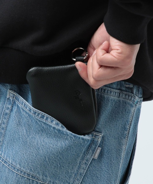 BAYFLOW(ベイフロー)の「フェイクレザーウォレット(財布・メンズ・ブラック/ブルー/ブラウン・FREE)」の2枚目の写真