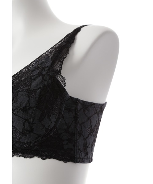 LILY BROWN(リリーブラウン)の「【LILY BROWN Lingerie】レディメイクブラ+/リネンレース(ブラジャー・レディース・ブラック/ミント・B65/B70/B75/C65/C70/C75/D65/D70/D75/E65/E70/E75)」の10枚目の写真