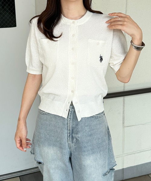 セール】＜U.S.POLOASSN.＞別注ワンポイント刺繍コンパクト