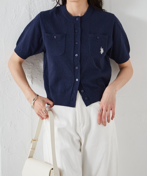 セール】＜U.S.POLOASSN.＞別注ワンポイント刺繍コンパクト