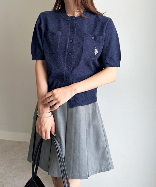 セール】＜U.S.POLOASSN.＞別注ワンポイント刺繍コンパクト