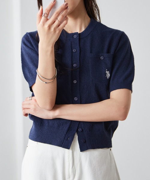 セール】＜U.S.POLOASSN.＞別注ワンポイント刺繍コンパクト