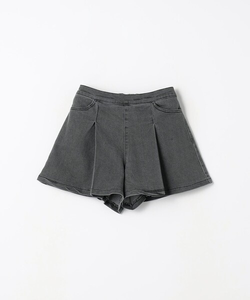 green label relaxing（グリーンレーベルリラクシング）の「ストレッチデニム キュロット / キッズ  100cm-160cm - ストレッチ -（その他パンツ・キッズ・ブラック/ライトブルー/コバルトブルー・120cm/140cm/150cm/100cm/130cm/160cm/110cm）」の2枚目の写真