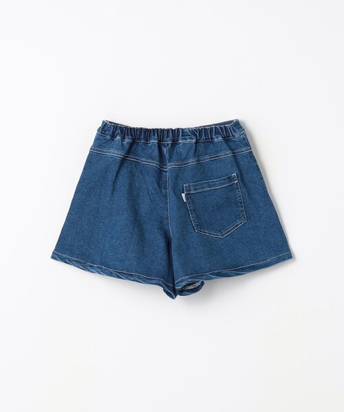 green label relaxing（グリーンレーベルリラクシング）の「ストレッチデニム キュロット / キッズ  100cm-160cm - ストレッチ -（その他パンツ・キッズ・ブラック/ライトブルー/コバルトブルー・120cm/140cm/150cm/100cm/130cm/160cm/110cm）」の5枚目の写真