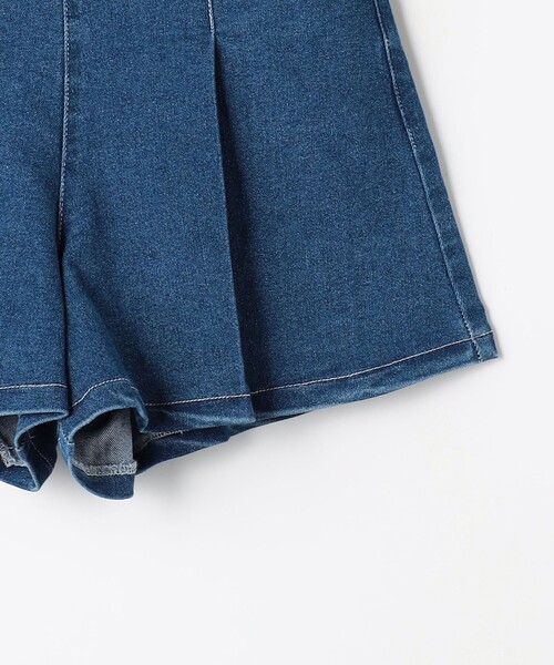 green label relaxing（グリーンレーベルリラクシング）の「ストレッチデニム キュロット / キッズ  100cm-160cm - ストレッチ -（その他パンツ・キッズ・ブラック/ライトブルー/コバルトブルー・120cm/140cm/150cm/100cm/130cm/160cm/110cm）」の10枚目の写真