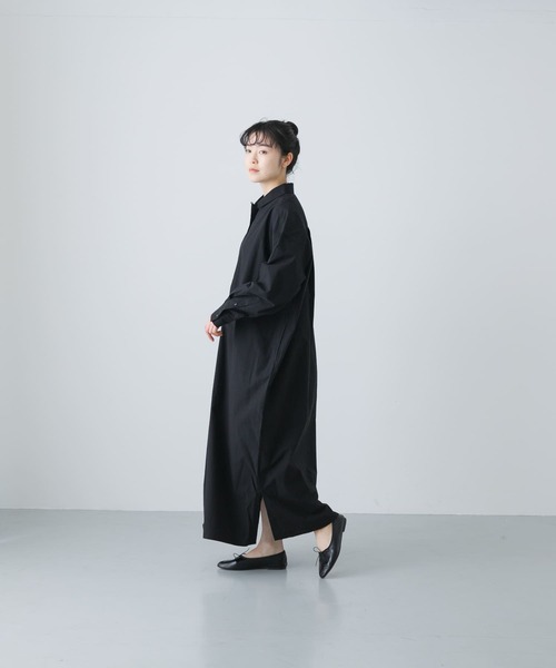 かぐれ（カグレ）の「『2サイズ展開』コットンシルクシャツ