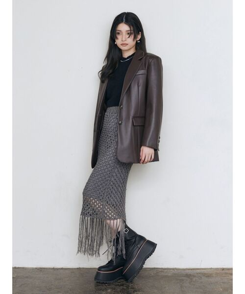 MURUA（ムルーア）の「レースアップブーツ（ブーツ・レディース・ブラック/ブラウン・24.5/22.5/23.5）」の5枚目の写真