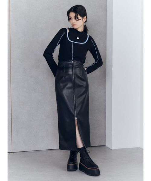 MURUA（ムルーア）の「レースアップブーツ（ブーツ・レディース・ブラック/ブラウン・24.5/22.5/23.5）」の6枚目の写真