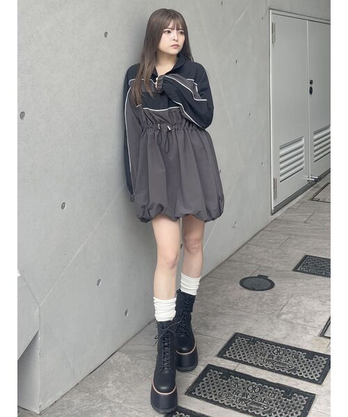 MURUA（ムルーア）の「レースアップブーツ（ブーツ・レディース・ブラック/ブラウン・24.5/22.5/23.5）」の11枚目の写真