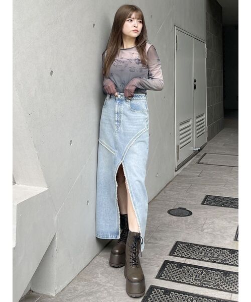 MURUA（ムルーア）の「レースアップブーツ（ブーツ・レディース・ブラック/ブラウン・24.5/22.5/23.5）」の13枚目の写真