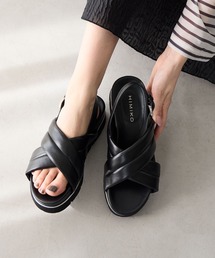 ⭐︎美品⭐︎HIMIKO ブラック フラットサンダル ダブルバックル 卑弥呼(Himiko) レディース サンダル の一覧 | マルイウェブチャネル