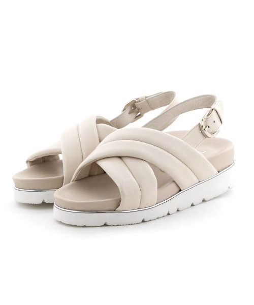 HIMIKO（ヒミコ）の「【Made in Japan】【HIMIKO】【撥水】フットベットパデットサンダル/651208（サンダル・レディース・ブラック/ブラウン/アイボリー・25.5cm/24.5cm/22.0cm/21.5cm/26.0cm/23.5cm/22.5cm/25.0cm/24.0cm/23.0cm/26.5cm）」の21枚目の写真