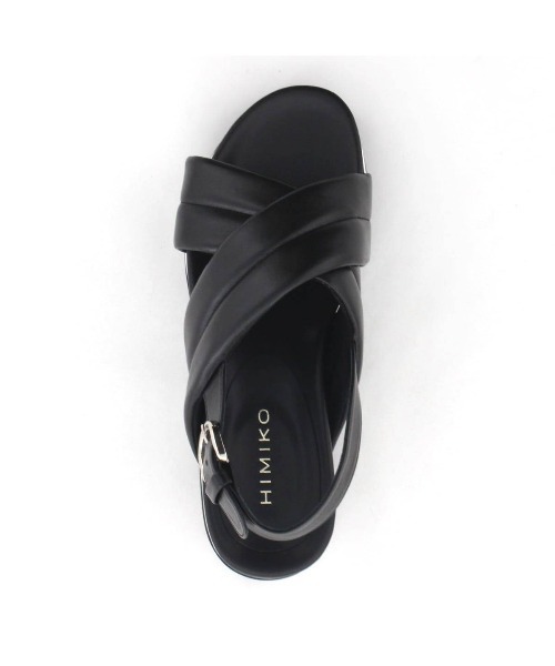 HIMIKO（ヒミコ）の「【Made in Japan】【HIMIKO】【撥水】フットベットパデットサンダル/651208（サンダル・レディース・ブラック/ブラウン/アイボリー・25.5cm/24.5cm/22.0cm/21.5cm/26.0cm/23.5cm/22.5cm/25.0cm/24.0cm/23.0cm/26.5cm）」の13枚目の写真