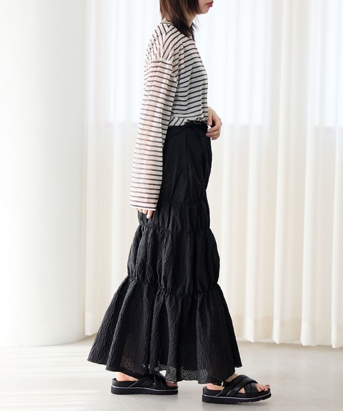 HIMIKO（ヒミコ）の「【Made in Japan】【HIMIKO】【撥水】フットベットパデットサンダル/651208（サンダル・レディース・ブラック/ブラウン/アイボリー・25.5cm/24.5cm/22.0cm/21.5cm/26.0cm/23.5cm/22.5cm/25.0cm/24.0cm/23.0cm/26.5cm）」の12枚目の写真