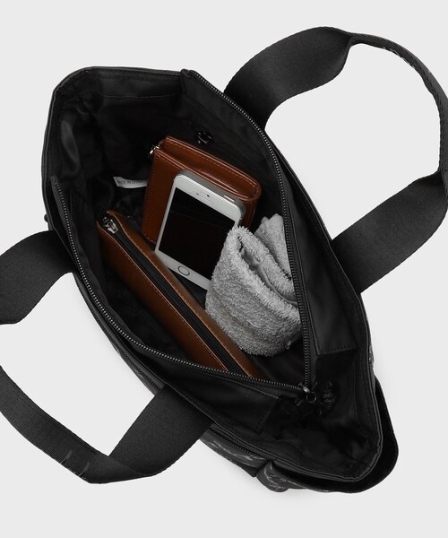 adabat（アダバット）の「【新レーベル ADABAT NAVY】サンデーズカートバッグ（ハンドバッグ・メンズ・ブラック/ホワイト/ネイビー・00）」の4枚目の写真