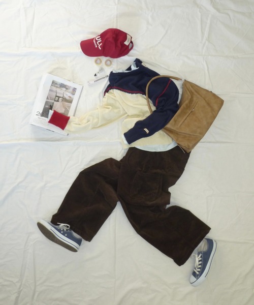 common gull products.（コモンガルプロダクツ）の「片っぽのニット（ニット/セーター・レディース・ホワイト系/グレー系・SMALL/MEDIUM/LARGE）」の6枚目の写真