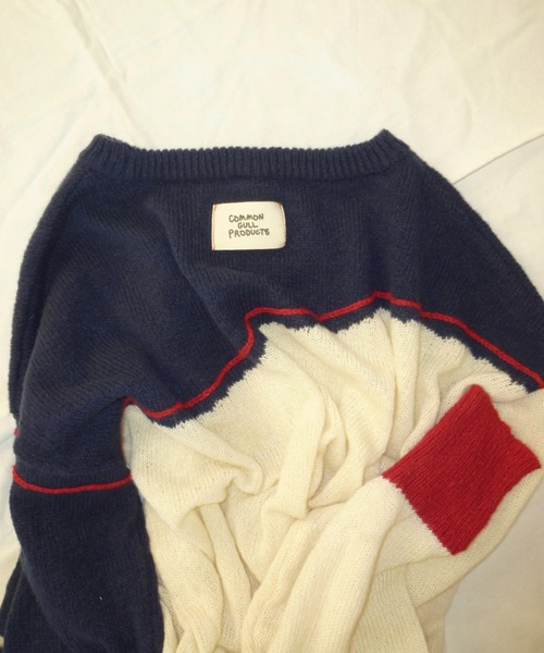 common gull products.（コモンガルプロダクツ）の「片っぽのニット（ニット/セーター・レディース・ホワイト系/グレー系・SMALL/MEDIUM/LARGE）」の22枚目の写真