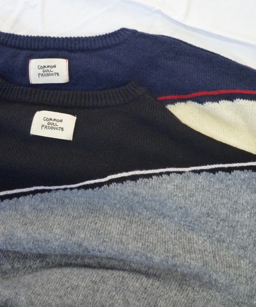 common gull products.（コモンガルプロダクツ）の「片っぽのニット（ニット/セーター・レディース・ホワイト系/グレー系・SMALL/MEDIUM/LARGE）」の16枚目の写真