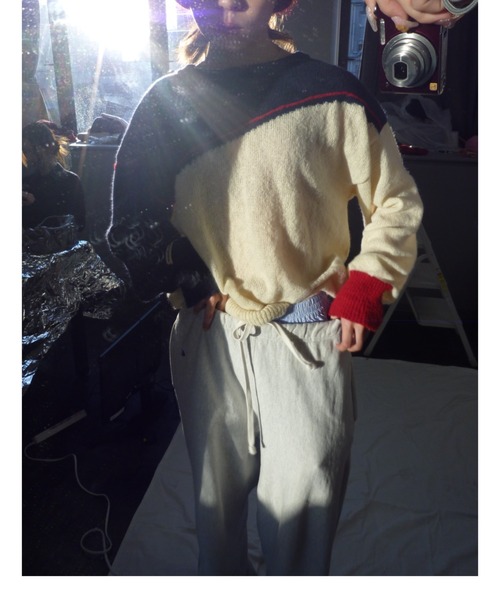 common gull products.（コモンガルプロダクツ）の「片っぽのニット（ニット/セーター・レディース・ホワイト系/グレー系・SMALL/MEDIUM/LARGE）」の10枚目の写真