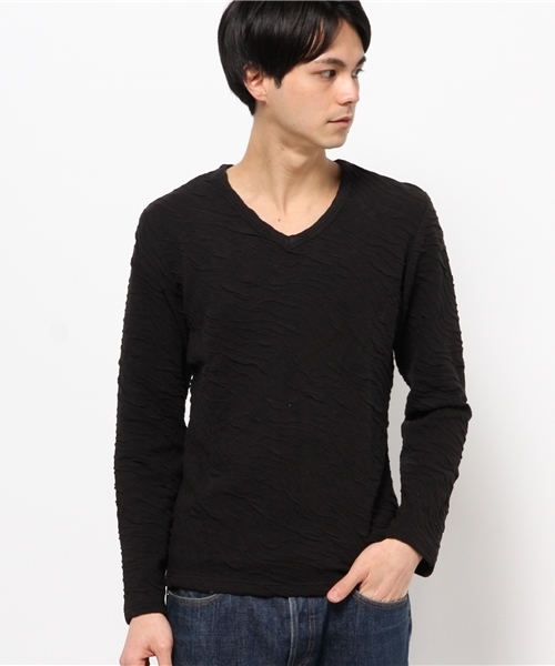 VENCEEXCHANGE（ヴァンスエクスチェンジ）の「フクレジャカードロンT（Tシャツ/カットソー・メンズ・ホワイト/グレー/ダークグレー/ブラック・MEDIUM/LARGE）」の2枚目の写真