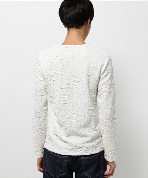 VENCEEXCHANGE（ヴァンスエクスチェンジ）の「フクレジャカードロンT（Tシャツ/カットソー・メンズ・ホワイト/グレー/ダークグレー/ブラック・MEDIUM/LARGE）」の10枚目の写真