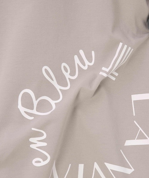 LANVIN en Bleu(ランバンオンブルー)の「2層構造 クールマックス サークルロゴ Tシャツ(Tシャツ/カットソー・メンズ・ホワイト/ブラック/グレイッシュベージュ・50/48/46/52)」の20枚目の写真