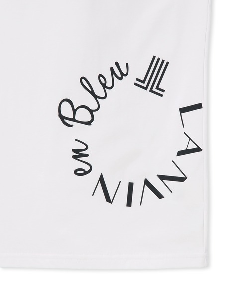 LANVIN en Bleu(ランバンオンブルー)の「2層構造 クールマックス サークルロゴ Tシャツ(Tシャツ/カットソー・メンズ・ホワイト/ブラック/グレイッシュベージュ・50/48/46/52)」の17枚目の写真