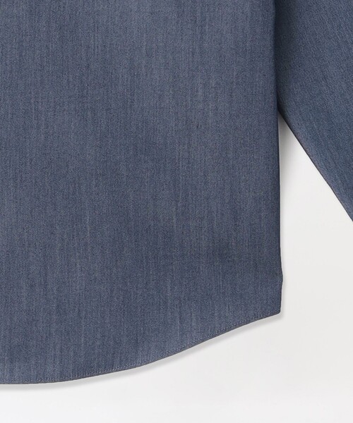 LOVELESS(ラブレス)の「ツイルリボンタイシャツ(シャツ/ブラウス・メンズ・ブルー系その他7/ライトグレー・M/L/S)」の12枚目の写真