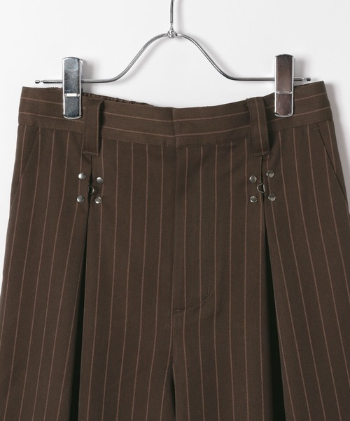 PBLIM(ページボーイリム)の「《UNISEX》ウエストタックスラックス(スラックス・レディース・ブラウン/ブラック/グレー・MEDIUM/LARGE)」の12枚目の写真