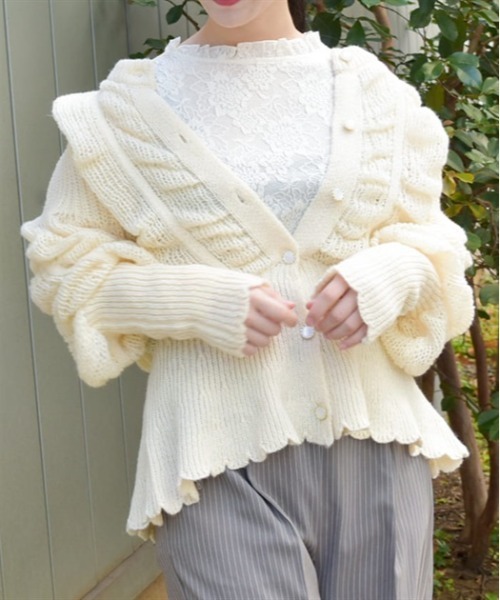 ★axes femme 冬物まとめ売り　クラシカル　ニット　ワンピース　カーデ ☆axes femme 冬物まとめ売り クラシカル ニット ワンピース