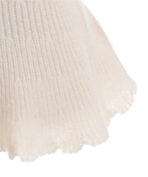 axes femme（アクシーズファム）の「ヴィンテージ風透編ニットカーディガン（カーディガン/ボレロ・レディース・グレイッシュベージュ/キナリ・FREE）」の12枚目の写真