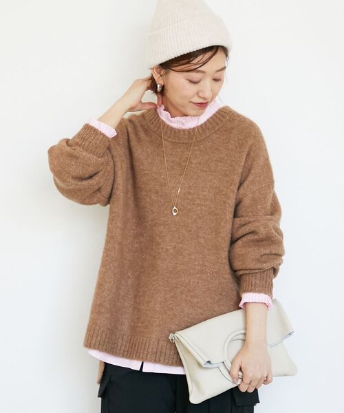 le.coeur blanc（ルクールブラン）の「MILLELA FIRENZEサークルハンドバッグ（ハンドバッグ・レディース・ブラック/グレイッシュベージュ/シルバー/オフホワイト・FREE）」の14枚目の写真