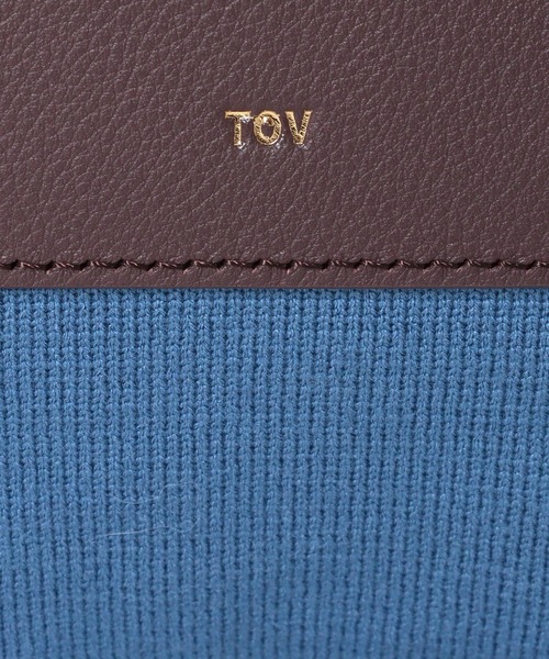tov(トーヴ)の「【TOV/トーヴ】SHEET TOTE(トートバッグ・レディース・グレー/ブルー・FREE)」の14枚目の写真