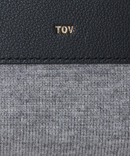 tov(トーヴ)の「【TOV/トーヴ】SHEET TOTE(トートバッグ・レディース・グレー/ブルー・FREE)」の7枚目の写真