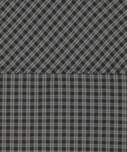 notch.（ノッチ）の「【InRed掲載】ワイドチェックシャツ（シャツ/ブラウス・レディース・ブラック/ブルー/チャコール・M）」の18枚目の写真