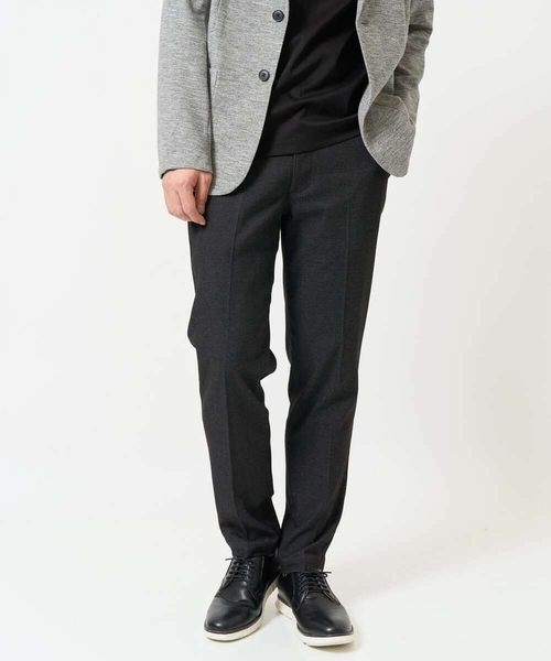a.v.v（アーヴェヴェ）の「【イージーケア】スマートシャンブレースラックス(スマートシリーズ)セットアップ可（スラックス・メンズ・チャコールグレー/ネイビー・44/48/46/50）」の19枚目の写真