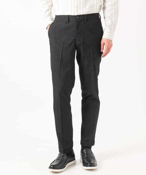 a.v.v（アーヴェヴェ）の「【イージーケア】スマートシャンブレースラックス(スマートシリーズ)セットアップ可（スラックス・メンズ・チャコールグレー/ネイビー・44/48/46/50）」の20枚目の写真