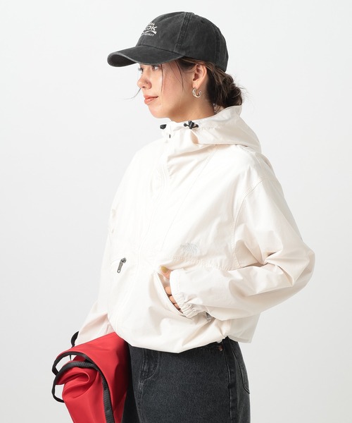 THE NORTH FACE(ザノースフェイス)の「【THE NORTH FACE(ザ・ノース・フェイス)】ショートコンパクトジャケット(ブルゾン・レディース・ブラック/ホワイト/カーキ・LARGE)」の6枚目の写真