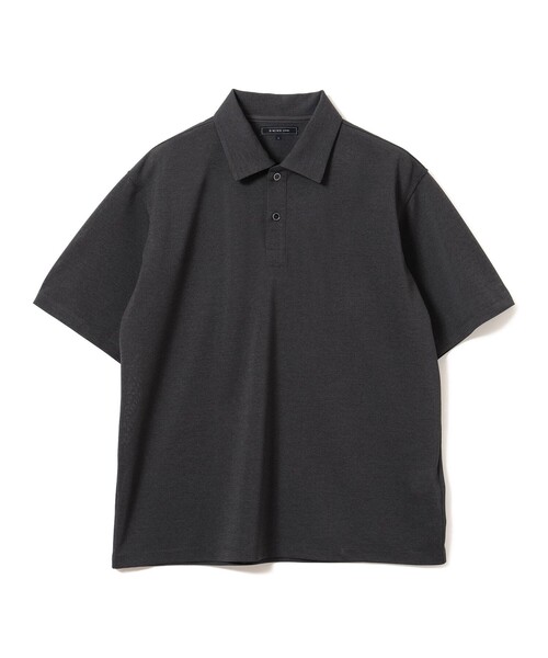 B:MING by BEAMS（ビーミングバイビームス）の「＜ビジカジ対応＞【ビームスの百名品】Breeze Cool(R) メッシュ ポロシャツ (セットアップ対応)（ポロシャツ・メンズ・チャコールグレー/ネイビー・MEDIUM/X-LARGE/SMALL/LARGE）」の11枚目の写真