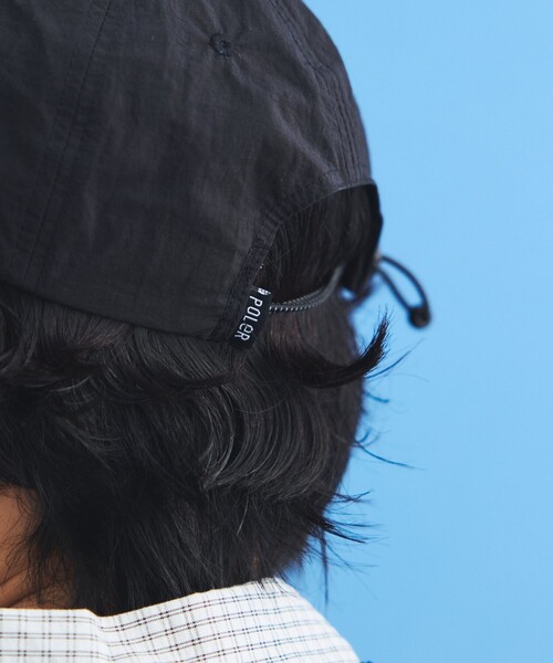 POLeR（ポーラー）の「POLeR × FREAK'S STORE/ポーラー × フリークスストア 別注 NYLON CLASSIC BASEBALL CAP ナイロン クラシックベースボールキャップ（キャップ・メンズ・ブラック/ベージュ/ネイビー・ONE SIZE）」の13枚目の写真