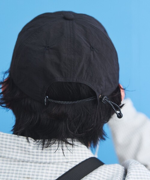 POLeR（ポーラー）の「POLeR × FREAK'S STORE/ポーラー × フリークスストア 別注 NYLON CLASSIC BASEBALL CAP ナイロン クラシックベースボールキャップ（キャップ・メンズ・ブラック/ベージュ/ネイビー・ONE SIZE）」の14枚目の写真