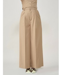 バイカラーコードベロアワイドパンツ（その他パンツ）｜Darich