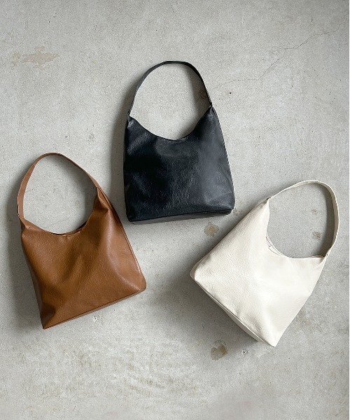 ad thie（アドティエ）の「ワンショルダー ビッグトートバッグ（トートバッグ・レディース・オフホワイト/ライトブラウン/ブラック・FREE）」の17枚目の写真
