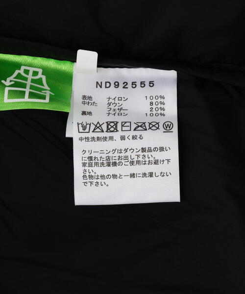 THE NORTH FACE(ザノースフェイス)の「THE NORTH FACE/ザ・ノース・フェイス Nuptse Jacket ヌプシジャケット ND92555(ダウンジャケット/コート・メンズ・ブラック・S/M/L/XL)」の13枚目の写真