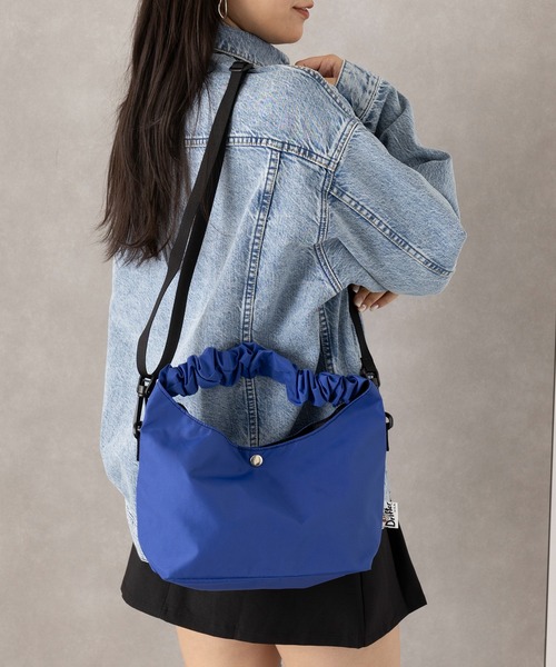 Drifter(ドリフター)の「【Drifter】GATHER HANDLE BAG DFV1709(ハンドバッグ・レディース・ブラック/ブルー/グリーン/ピンク・FREE)」の3枚目の写真